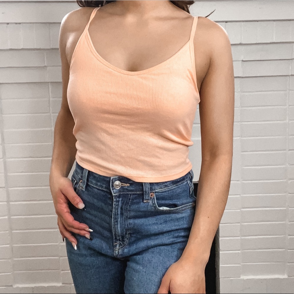 PINK Orange cami top